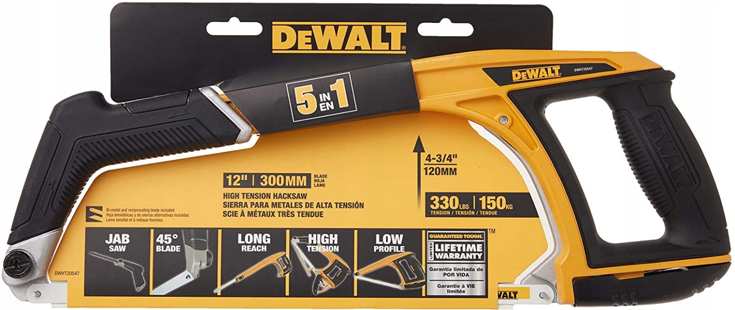 Zāģis metālam 5in1 300mm DWHT0-20547 DEWALT