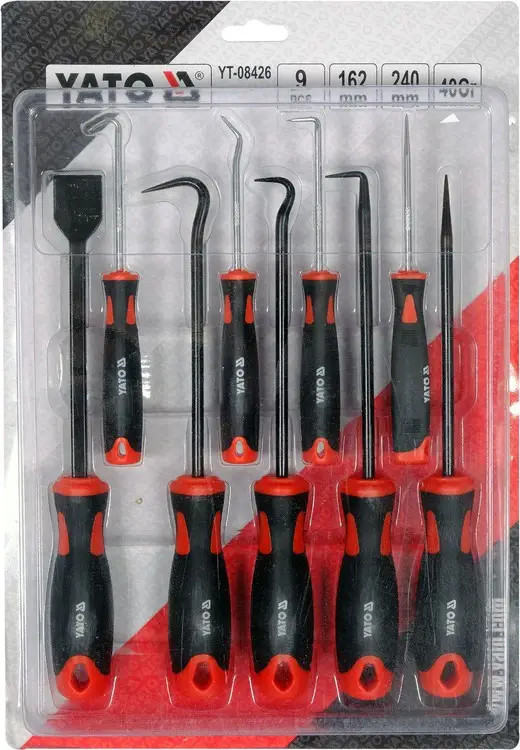 9 Pcs Hook Set YT-08426 YATO