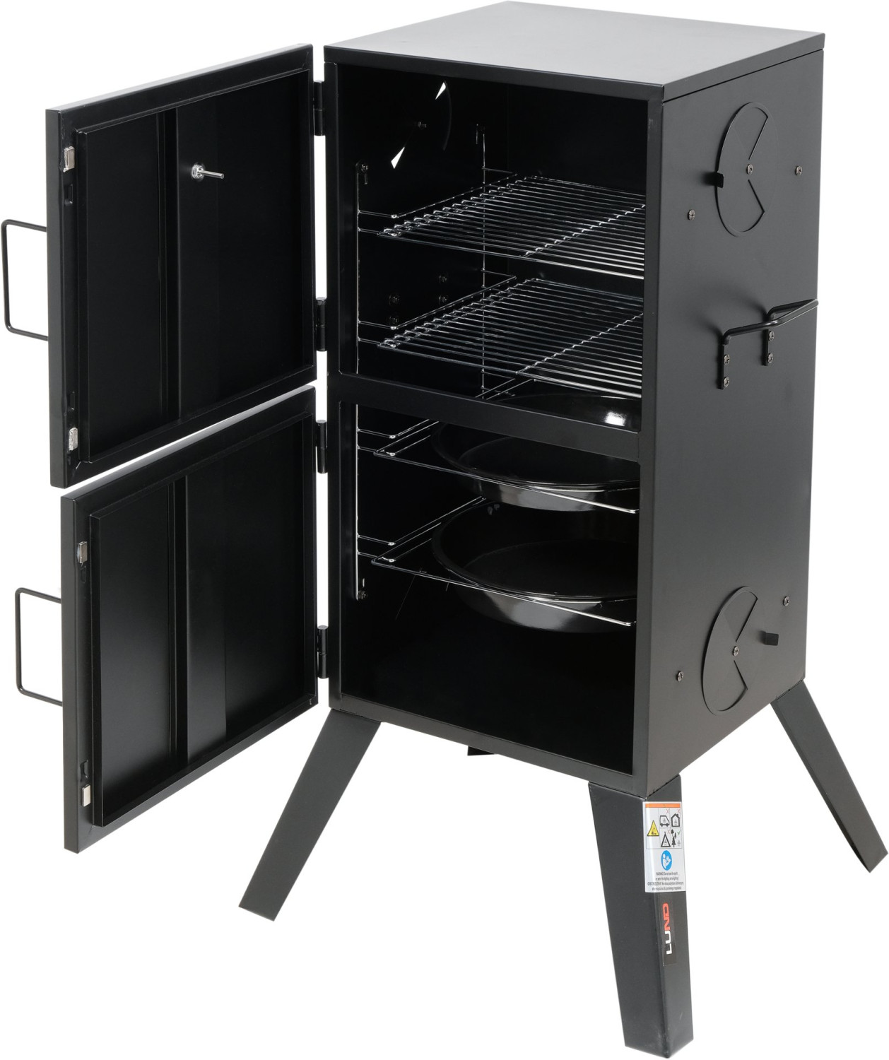 STEEL SMOKER 53 X 51 X 100CM 99916 LUND