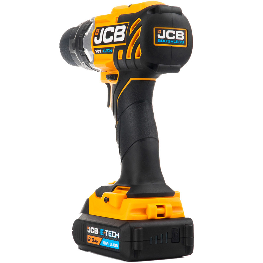 Akumulatora urbjmašīna 18V LI-ION, 1x2Ah, 65Nm, JCB-18BLCD-2XB-E JCB