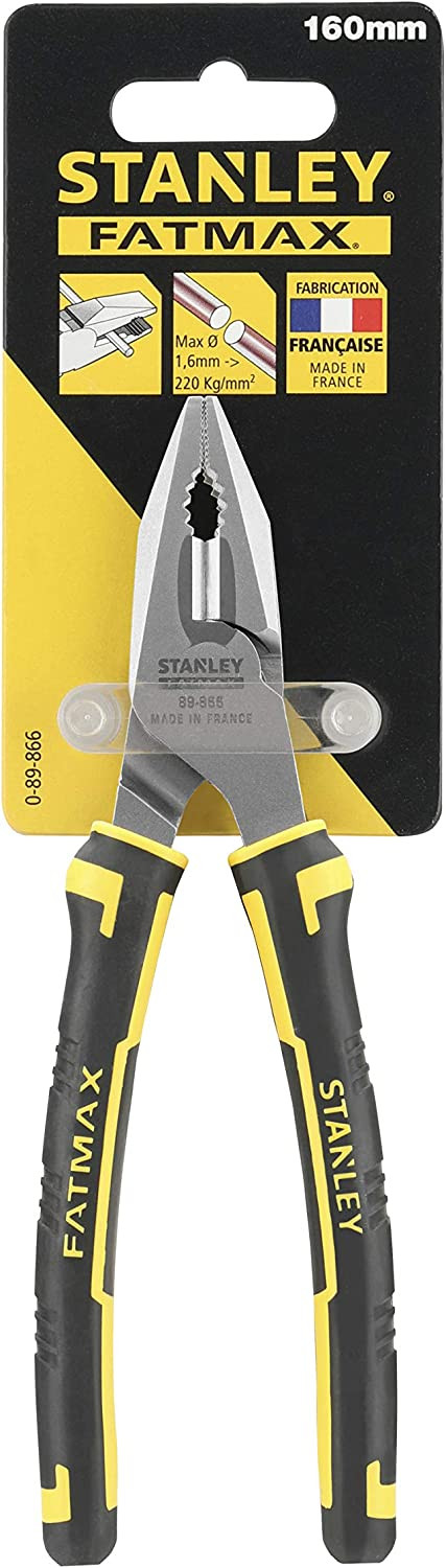 Плоскогубцы с плоскими концами FATMAX 165 мм 0-89-866 STANLEY