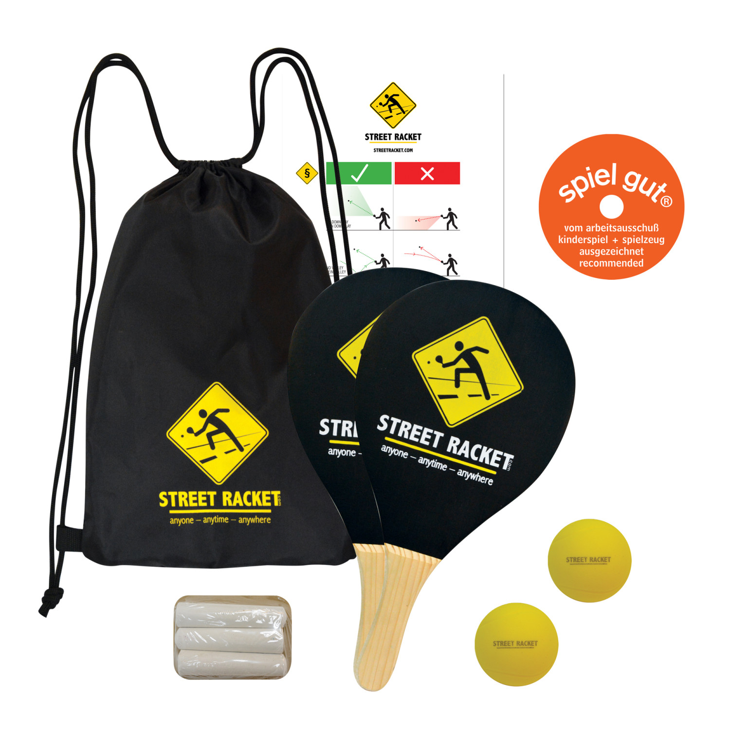 Schildkröt Street Racket Set, R991075, 991075 SCHILDKRÖT®