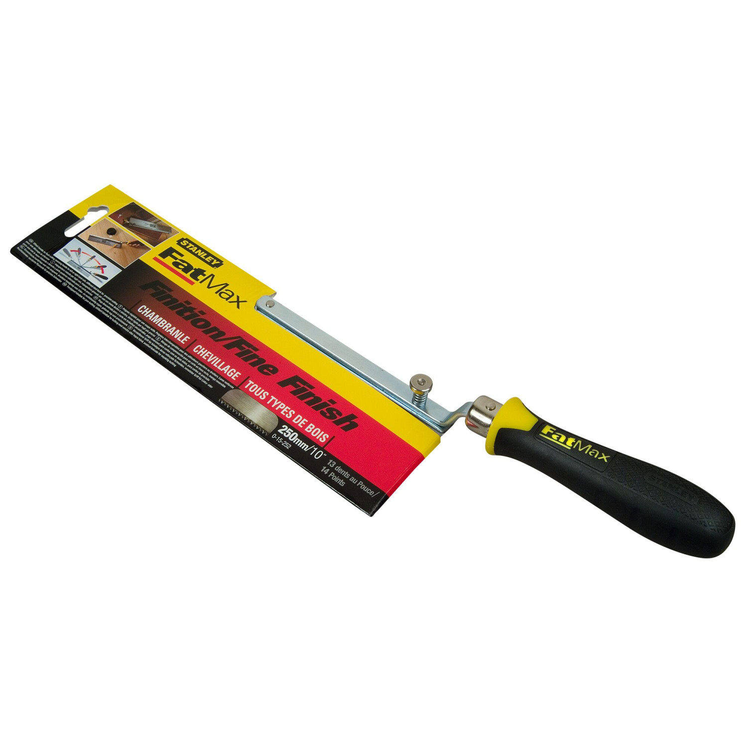 Taisnais zāģis FatMax 250mm 0-15-252 Stanley