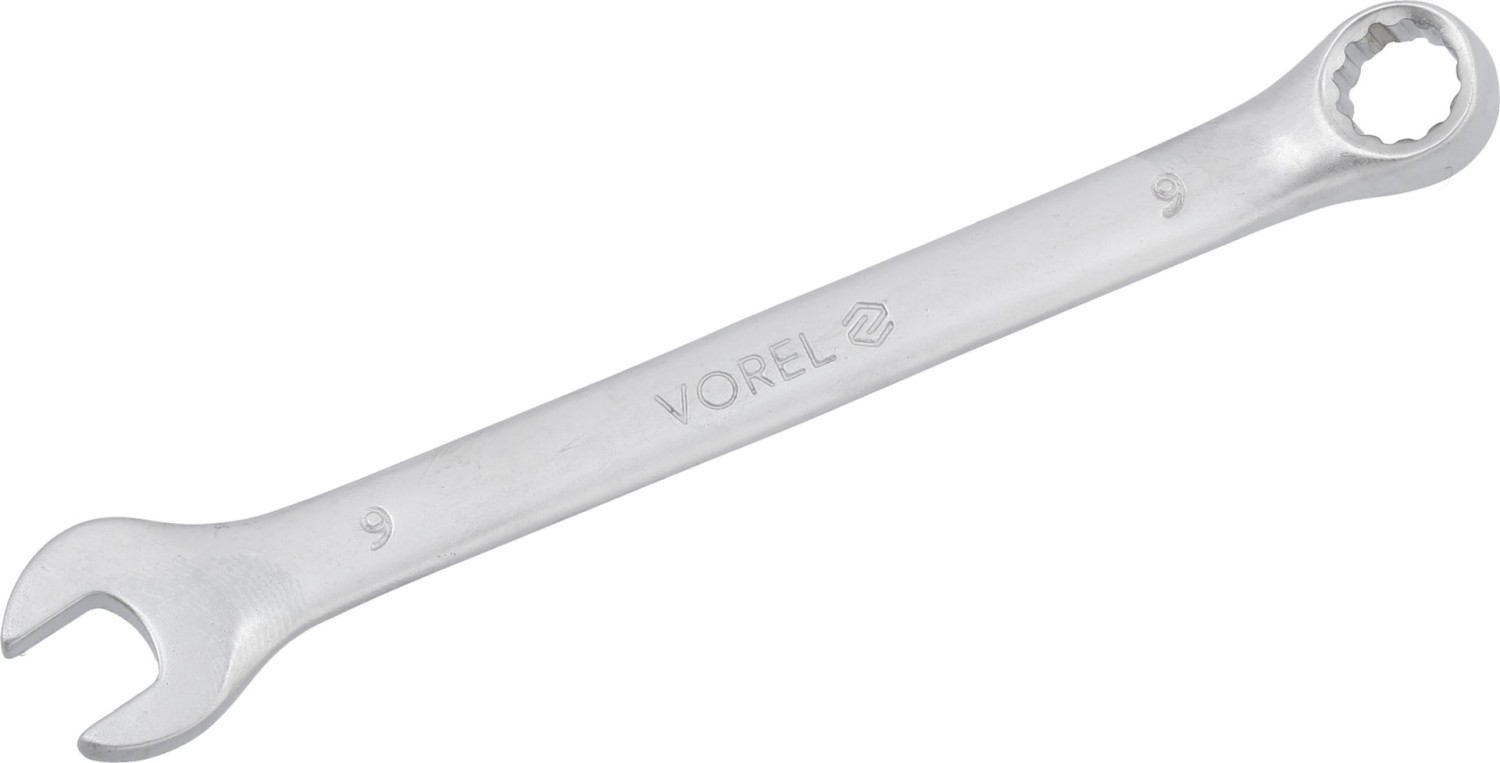 COMBINATION SPANNER CrV 9MM SATIN 51674 VOREL