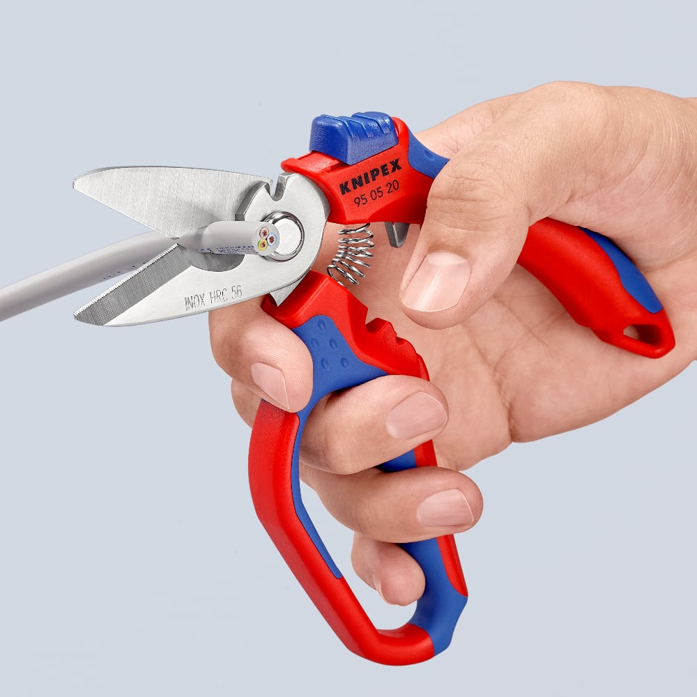 Leņķiskās elektriķu šķēres 950520SB KNIPEX