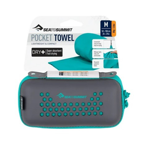 Dvielis POCKET Towel, izmērs: M, Moonlight Blue, 9327868149032 SEA TO SUMMIT