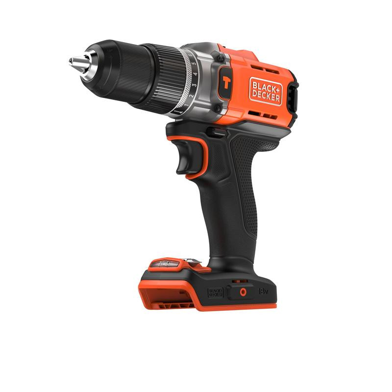 ПЕРЕДОВАЯ ДРЕЛЬ НОВОГО ПОКОЛЕНИЯ 18 В БЕЗ АККУМУЛЯТОРА - ECO BCD383XN-XJ BLACK DECKER