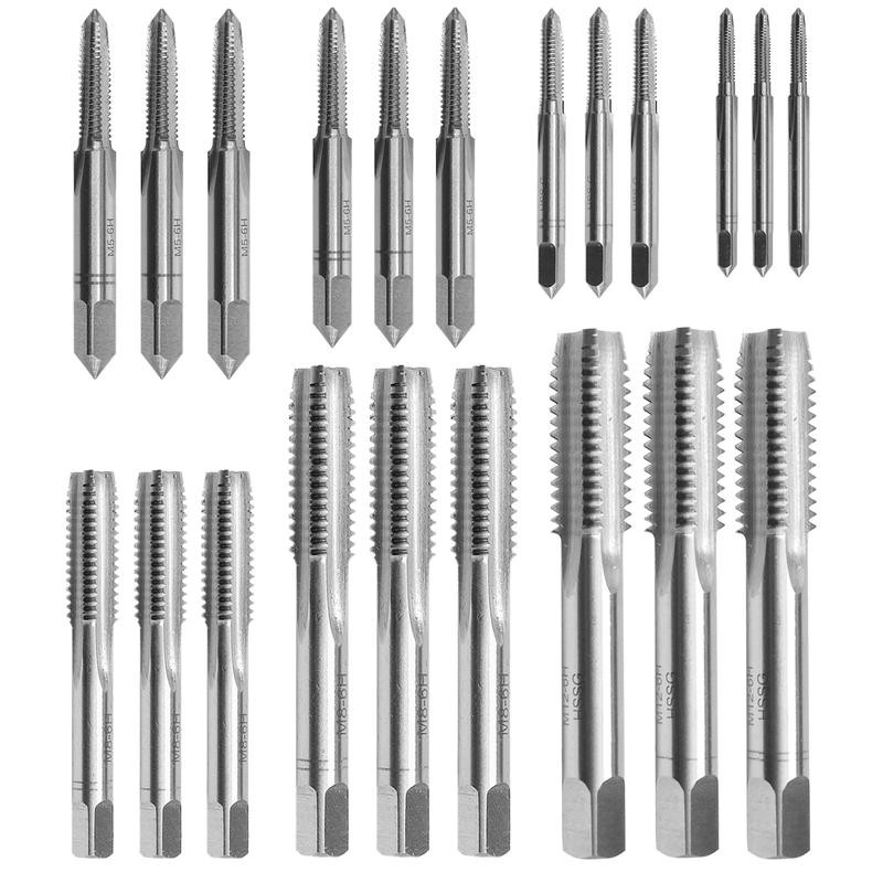 Taps Set M3-M12, 21Pcs Hss M2 YT-2976 YATO