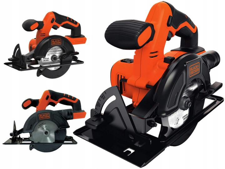 Black & Decker BDCCS18N akumuliatorinis diskinis pjūklas - oranžinė / juoda - be akumuliatoriaus ir įkroviklio