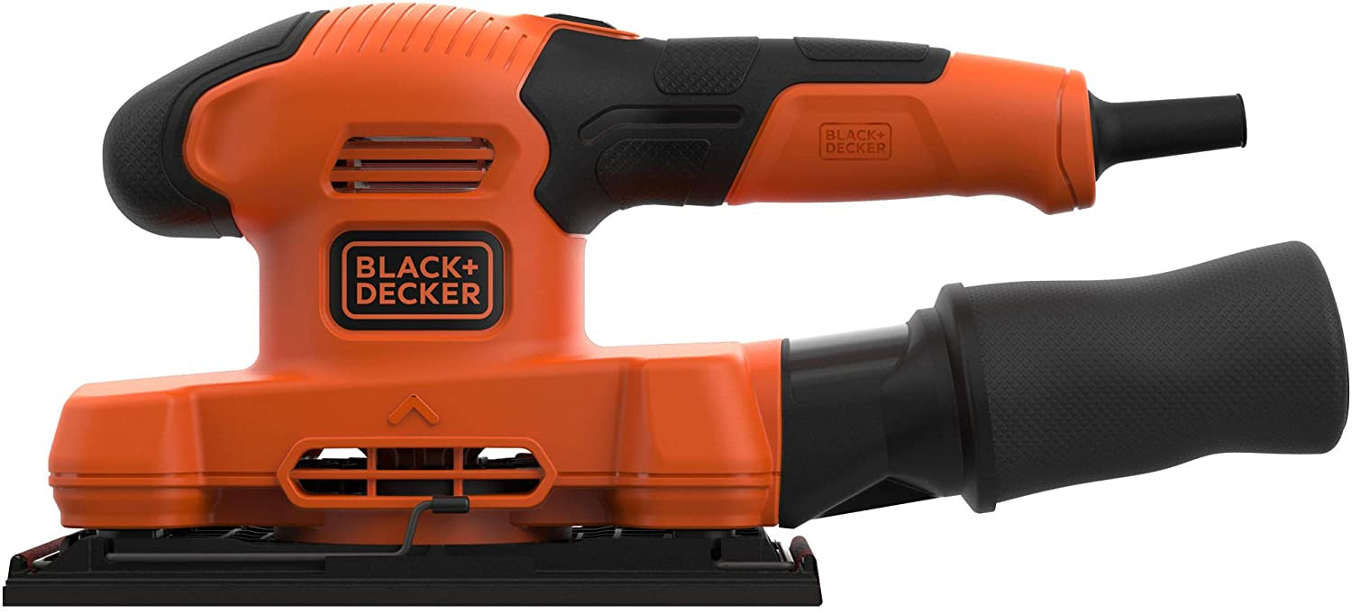 Black & Decker Bew220-qs Orbital Sander 150W Orange