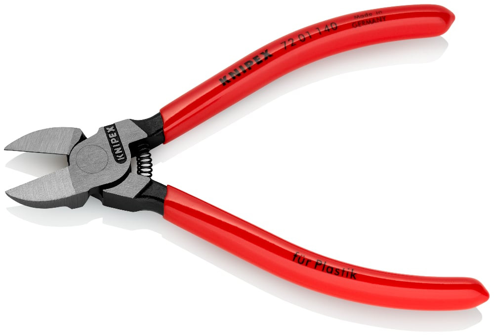 Diagonal Cutters for plastics 7201140 KNIPEX