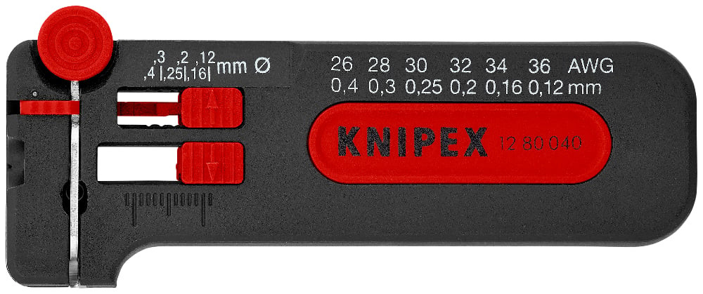 Mini Wire Stripper 1280040SB KNIPEX