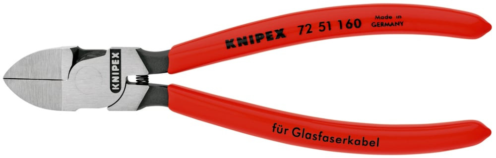 Diagonal Cutter for fibre optics 7251160 KNIPEX