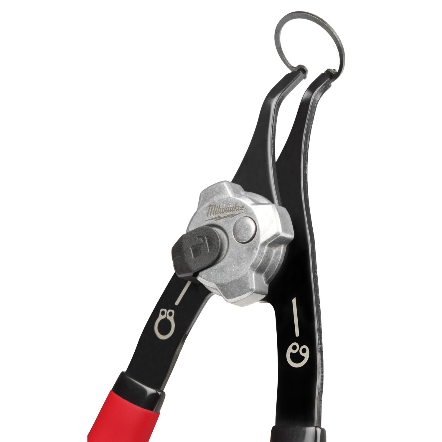 SPROSTGREDZENU SPICĀS KNAIBLES, SMALL CIRCLIP PLIER - 45°, 4932492488 MILWAUKEE