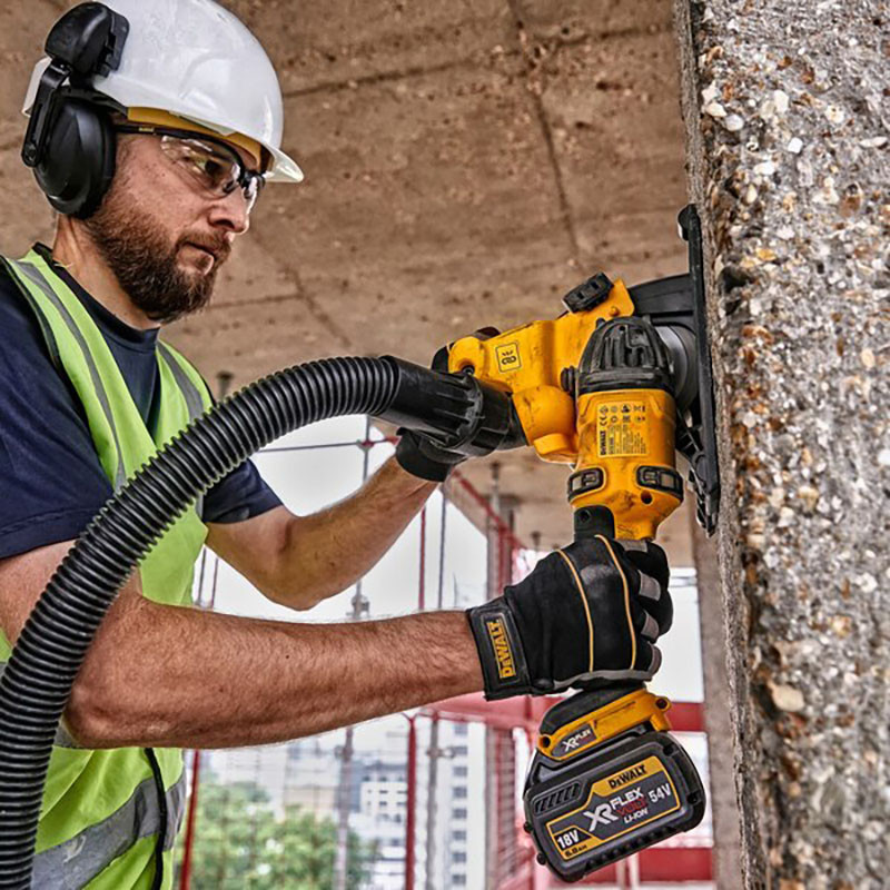 Kanālu frēze 54V, 2 x 6Ah DCG200T2-QW DeWALT