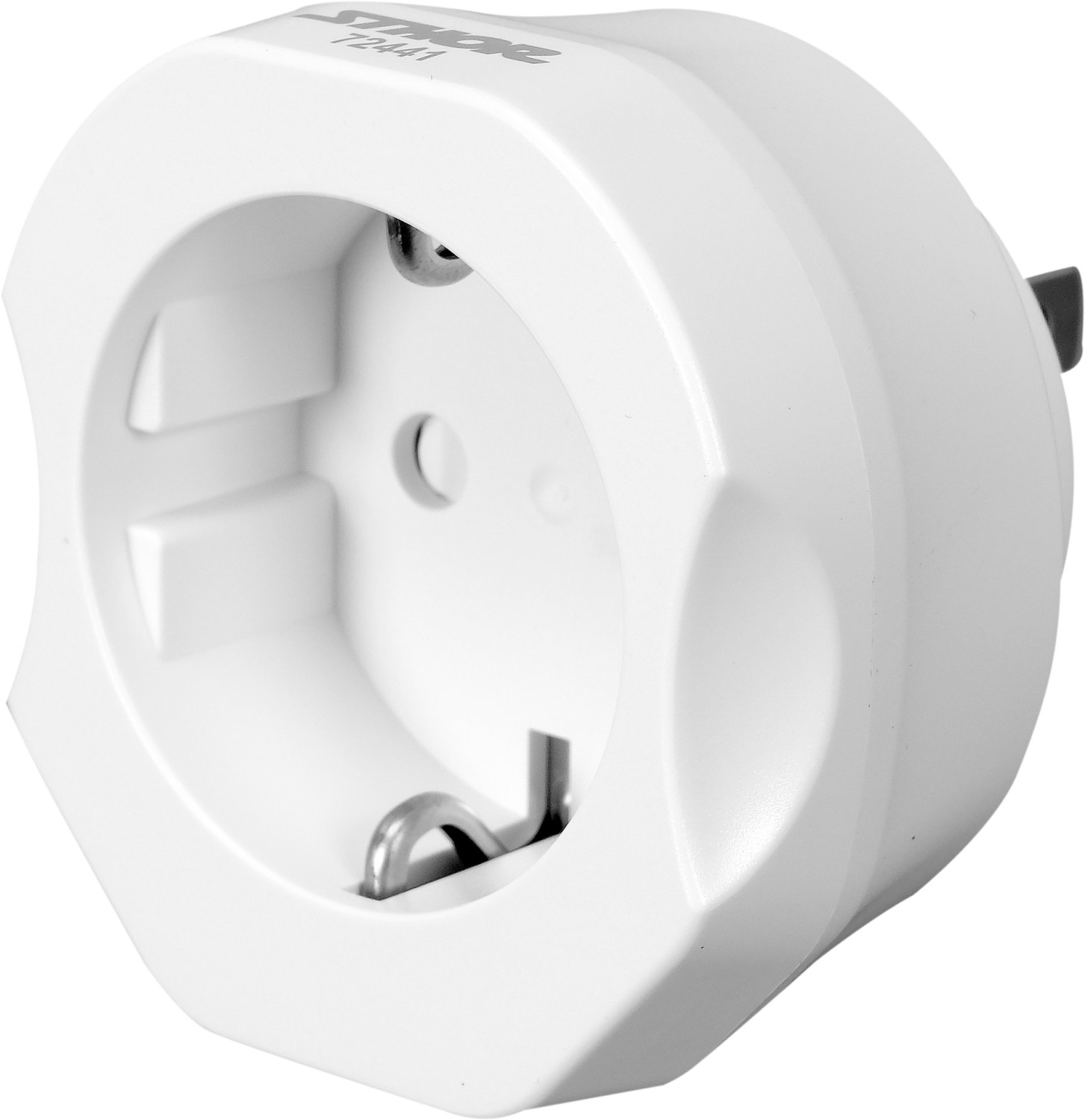 TRAVEL ADAPTER EUROPE TO USA 72441 STHOR