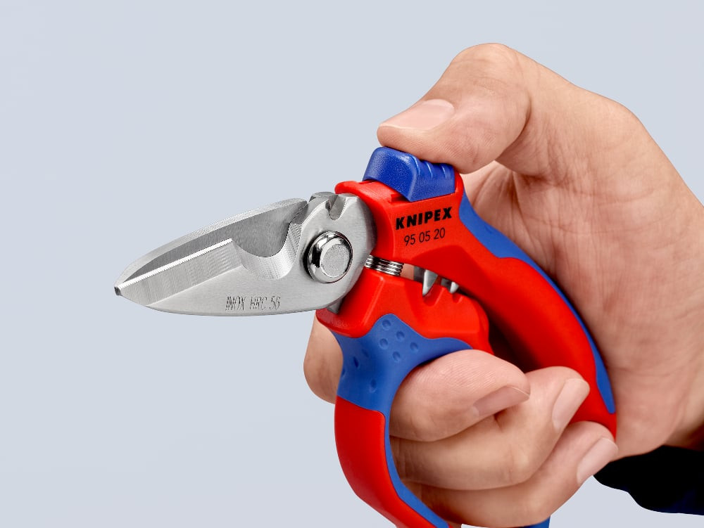 Leņķiskās elektriķu šķēres 950520SB KNIPEX