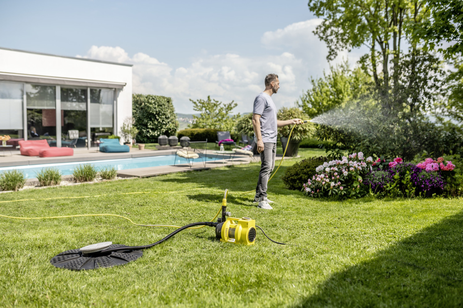 Sodo vandens siurblys BP 5.000 GARDEN SET PLUS 1.645-711.0 KARCHER