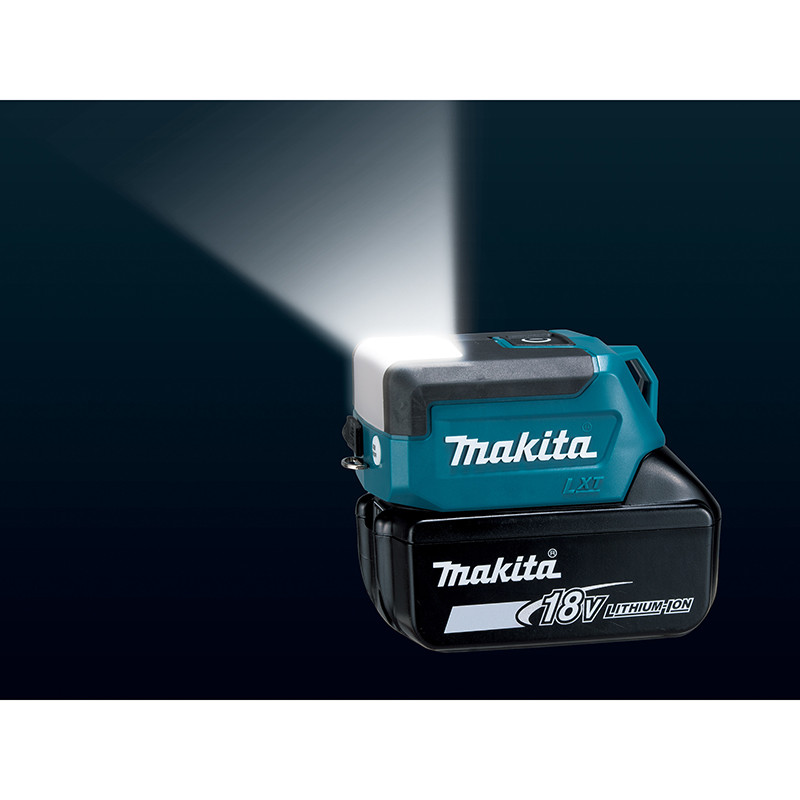 Akumulatora lukturis 18V ar 3 apgaismojuma režīmiem, USB, LXT DML817 MAKITA