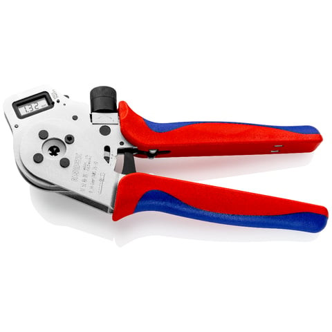 Four-Mandrel Crimping Pliers for turned contacts 975265DG KNIPEX