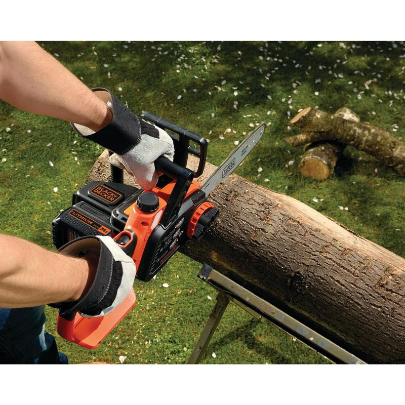 30cm Chainsaw, 1x2.5aH, 1.3a Charger  GKC3630L25-QW BLACK DECKER