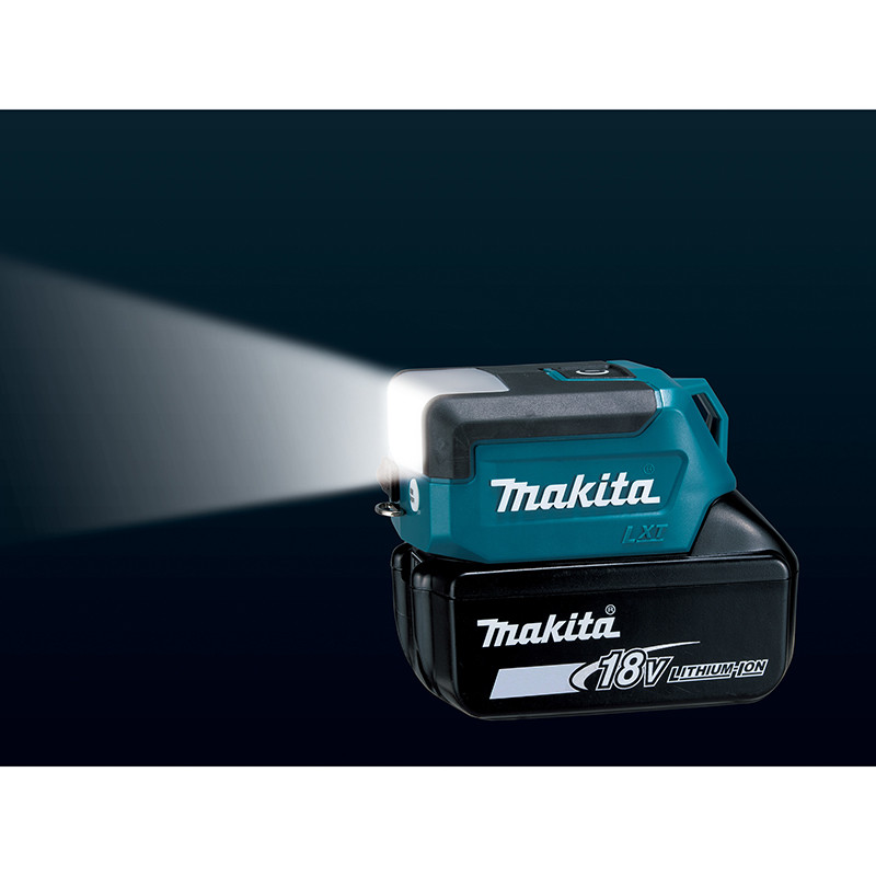 Akumulatora lukturis 18V ar 3 apgaismojuma režīmiem, USB, LXT DML817 MAKITA