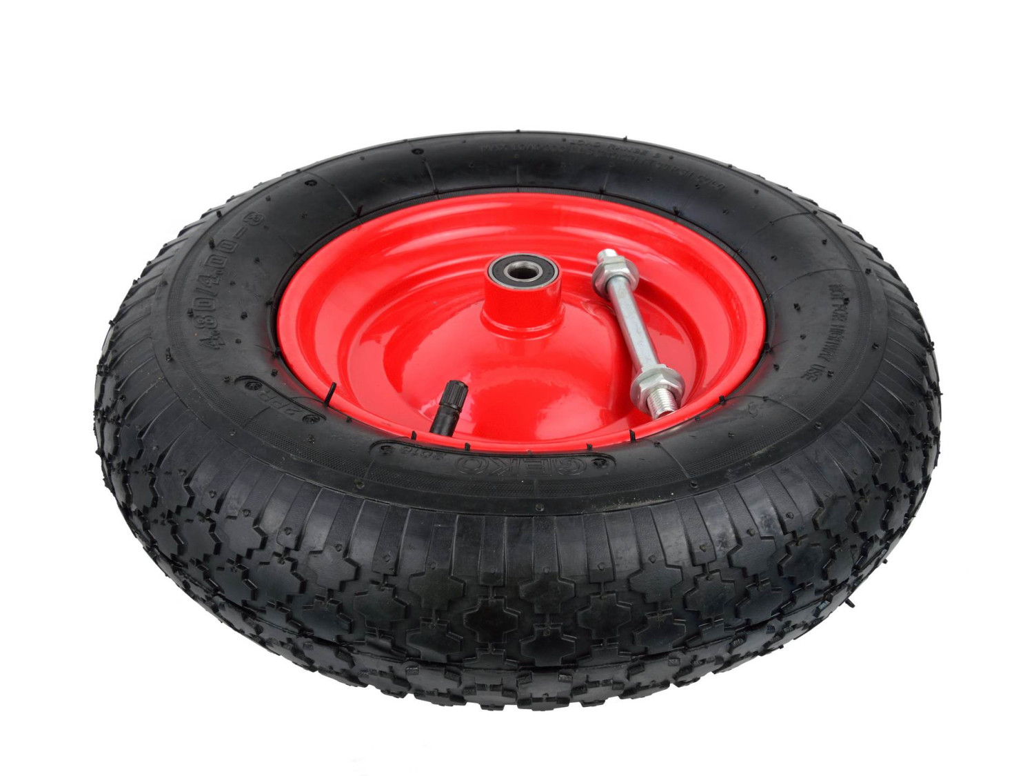 Rubber Wheel 4.00-8 2PR /red rim/ G71012 GEKO