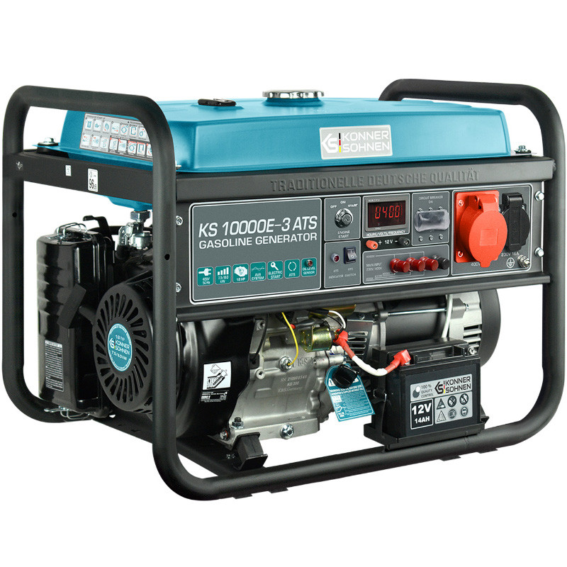 Benzīna ģenerators KS 10000E-3 ATS 400V 8000W KONNER & SOHNEN