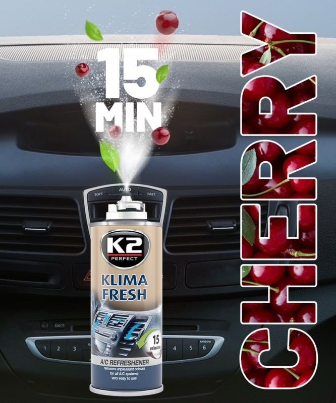 Kondicioniera tīrīšanas līdzeklis FRESH CHERRY 150ml, K222CH K2