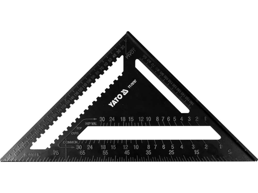 Aliuminis dailidės kampas 300mm YT-70787 YATO