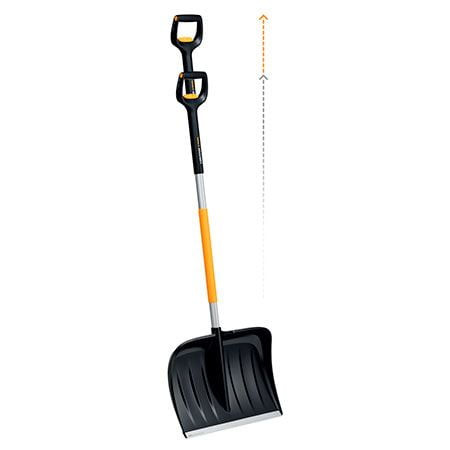 Sniega lāpsta ar teleskopisku kātu X-SERIES 532mm 1057189 FISKARS