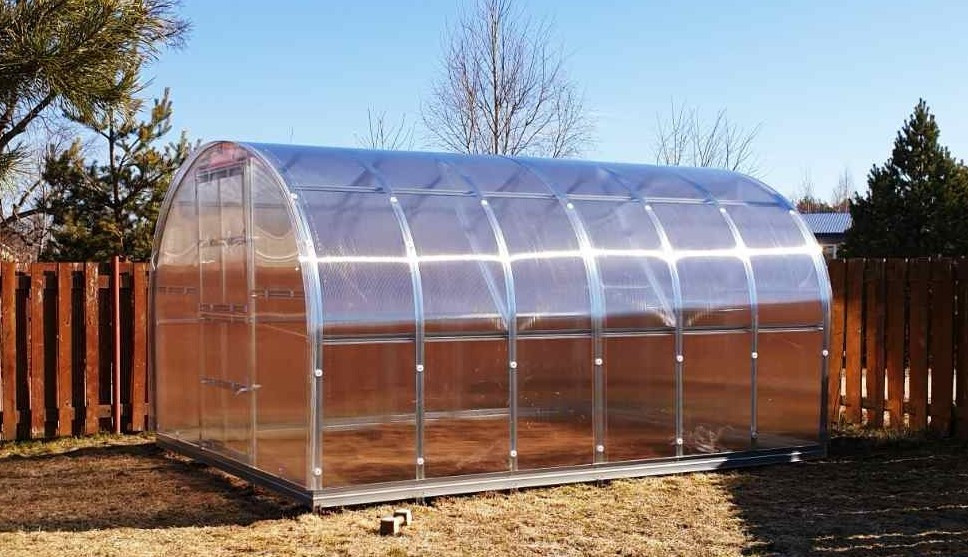 Siltumnīca KLASIKA 12 - 3 x 4m - 4mm polikarbonāta KLASIKA GREENHOUSE