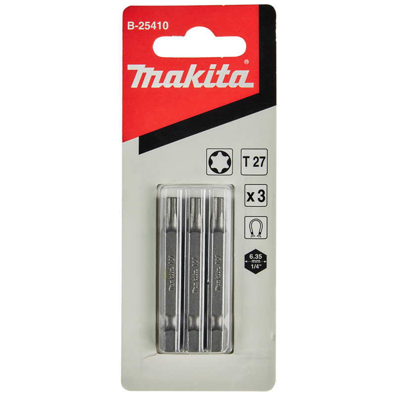 Uzgalis TORX T27x50mm 3gab. B-25410 MAKITA