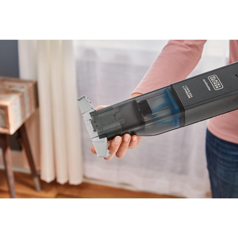 12V käsitolmuimeja SLIM HANDVAC 2AH baaslaadija DT HLVC320B11-QW BLACK DECKER