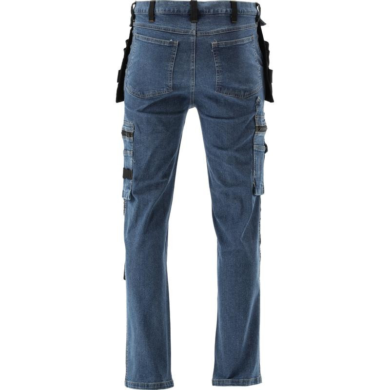 Stretch Jeans Trous. Dark Blue S. Xl YT-79054 YATO