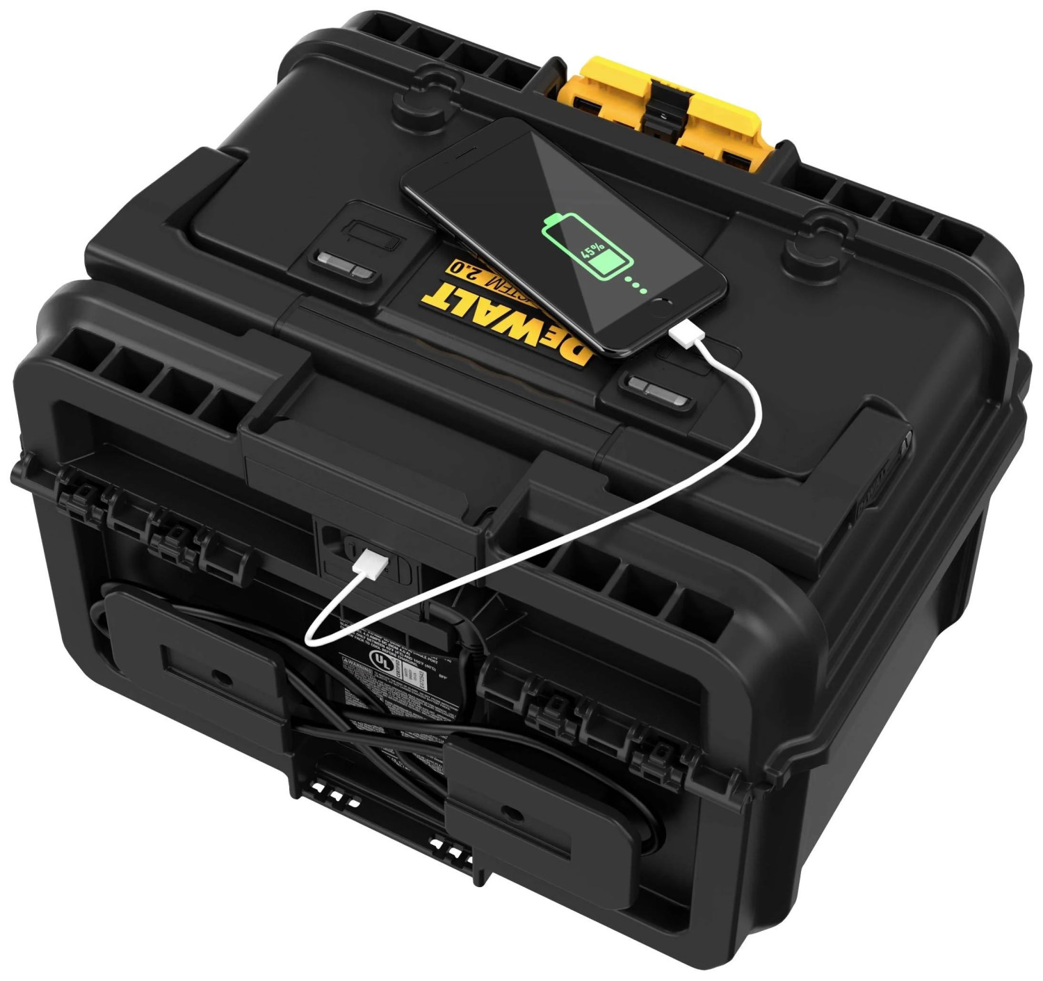 Akulaadija kast TOUGHSYSTEM 18/54V 4A DWST83471-QW DEWALT