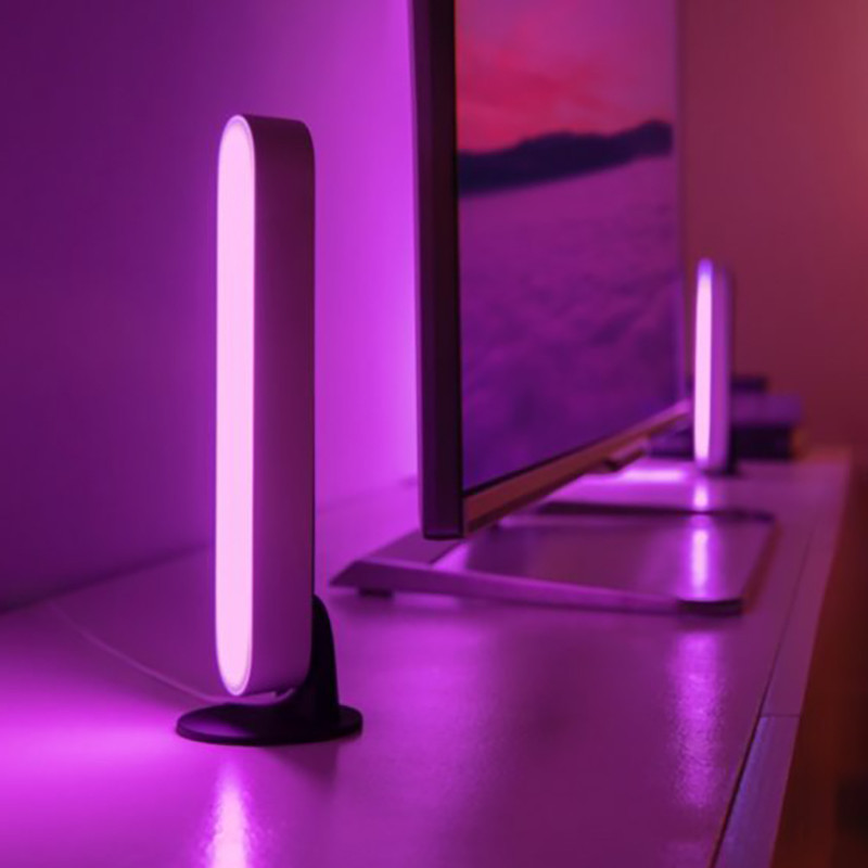 Умная настольная лампа Philips Hue RGBW, 2 шт.