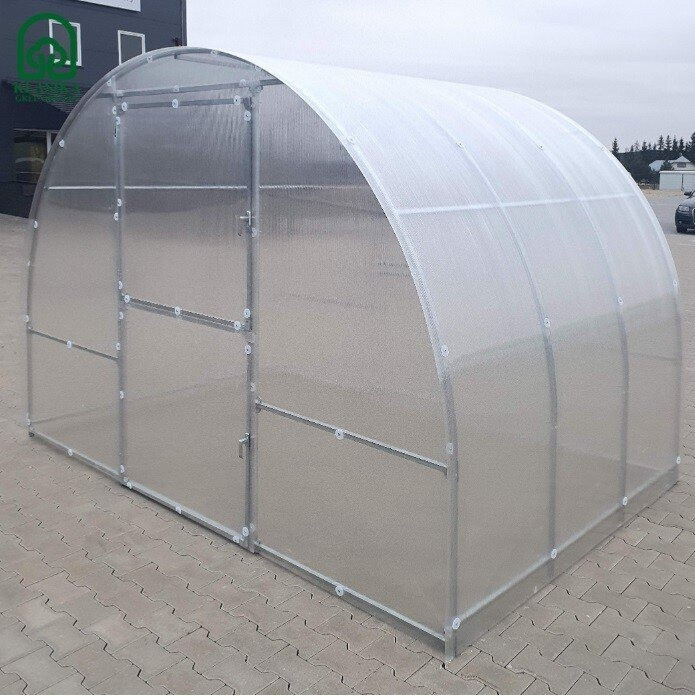 Siltumnīca KLASIKA EASY 3x6m (18m2) ar 4mm polikarbonāta pārklājumu 4779037492619