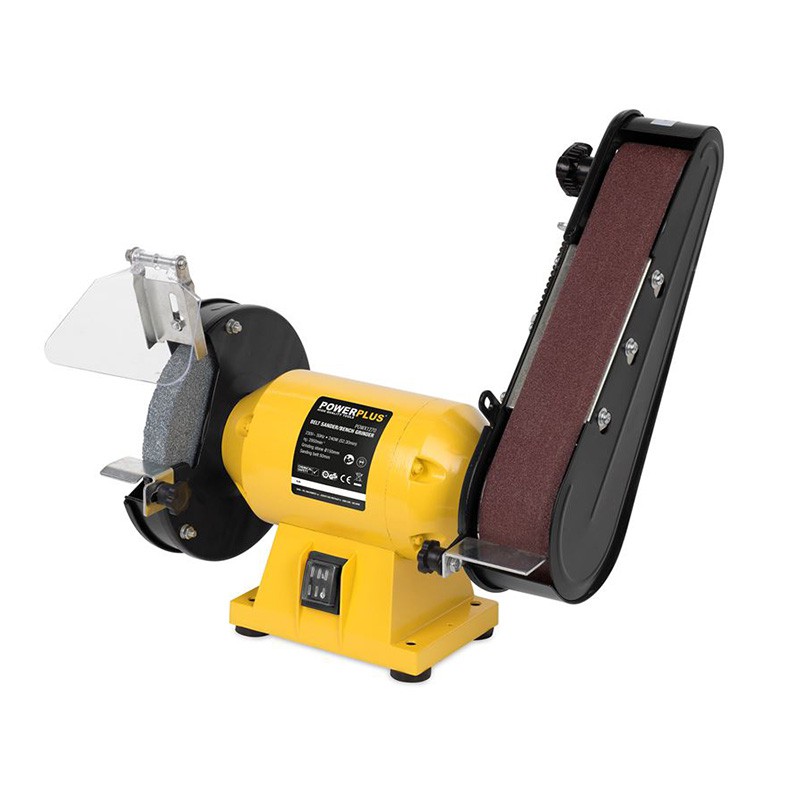 Sander with disc and sanding belt 240W, Ø150mm PowerPlus X