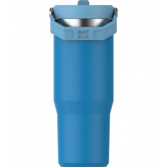 Termokrūze ar salmiņu The IceFlow Flip Straw Tumbler 0,89L zila