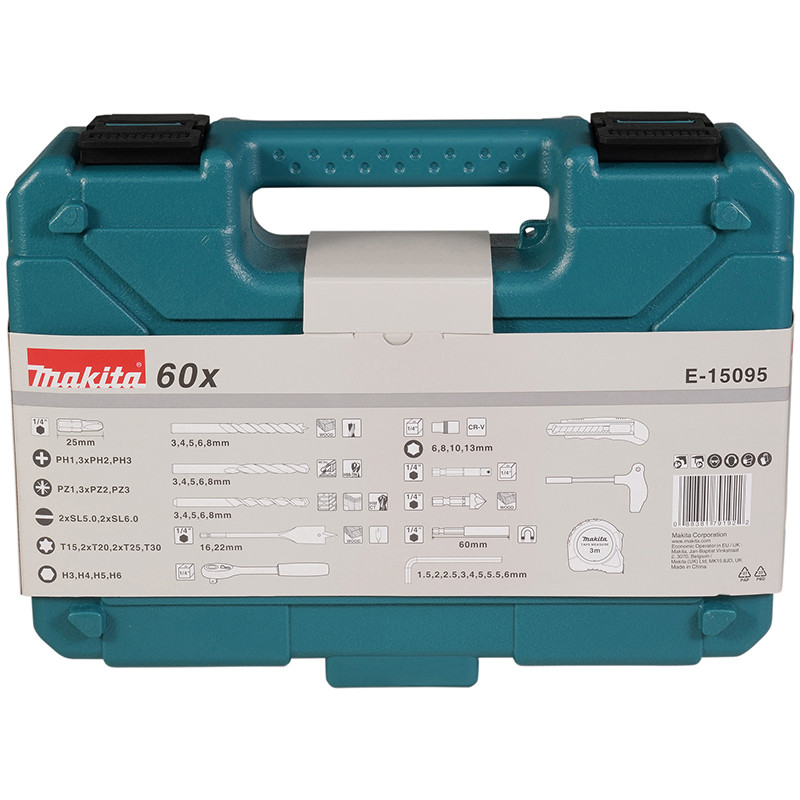 Tarvikute komplekt 60 tk. E-15095 MAKITA