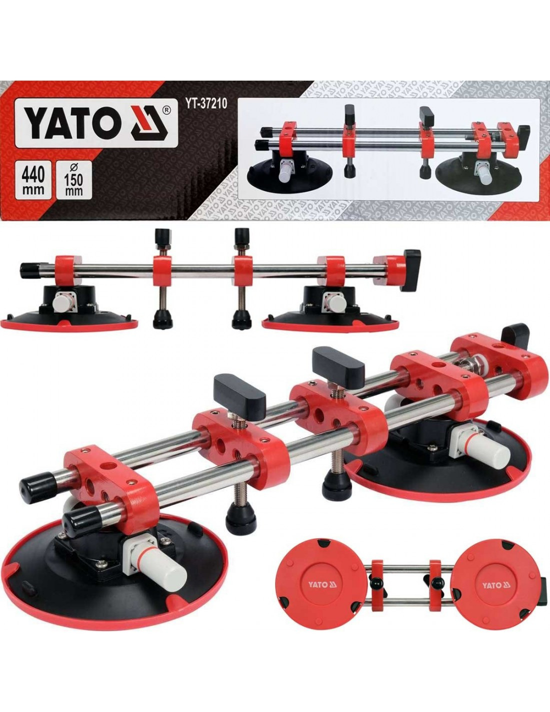 Adjustable Suction Cup YT-37210 YATO