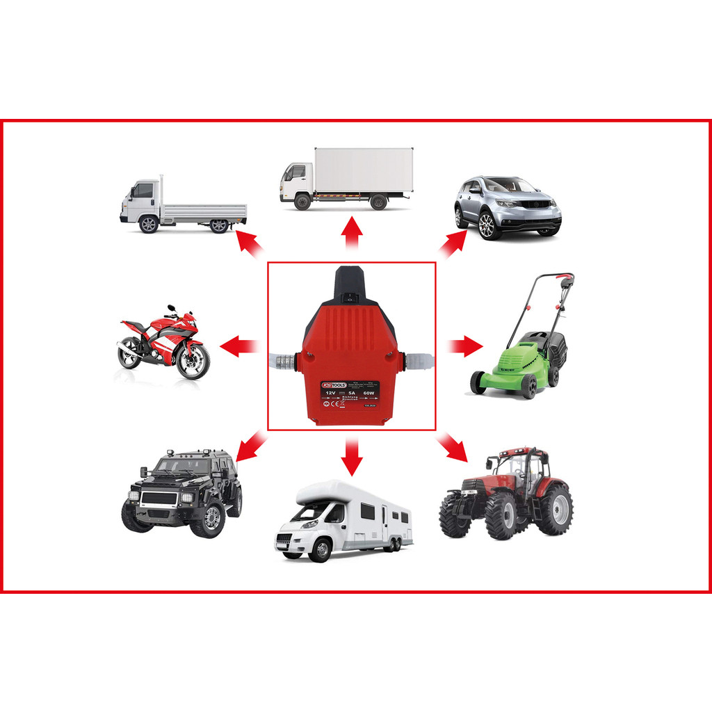 Eļļas un dīzeļdegvielas sūknis 12V 150.2820 KSTOOLS