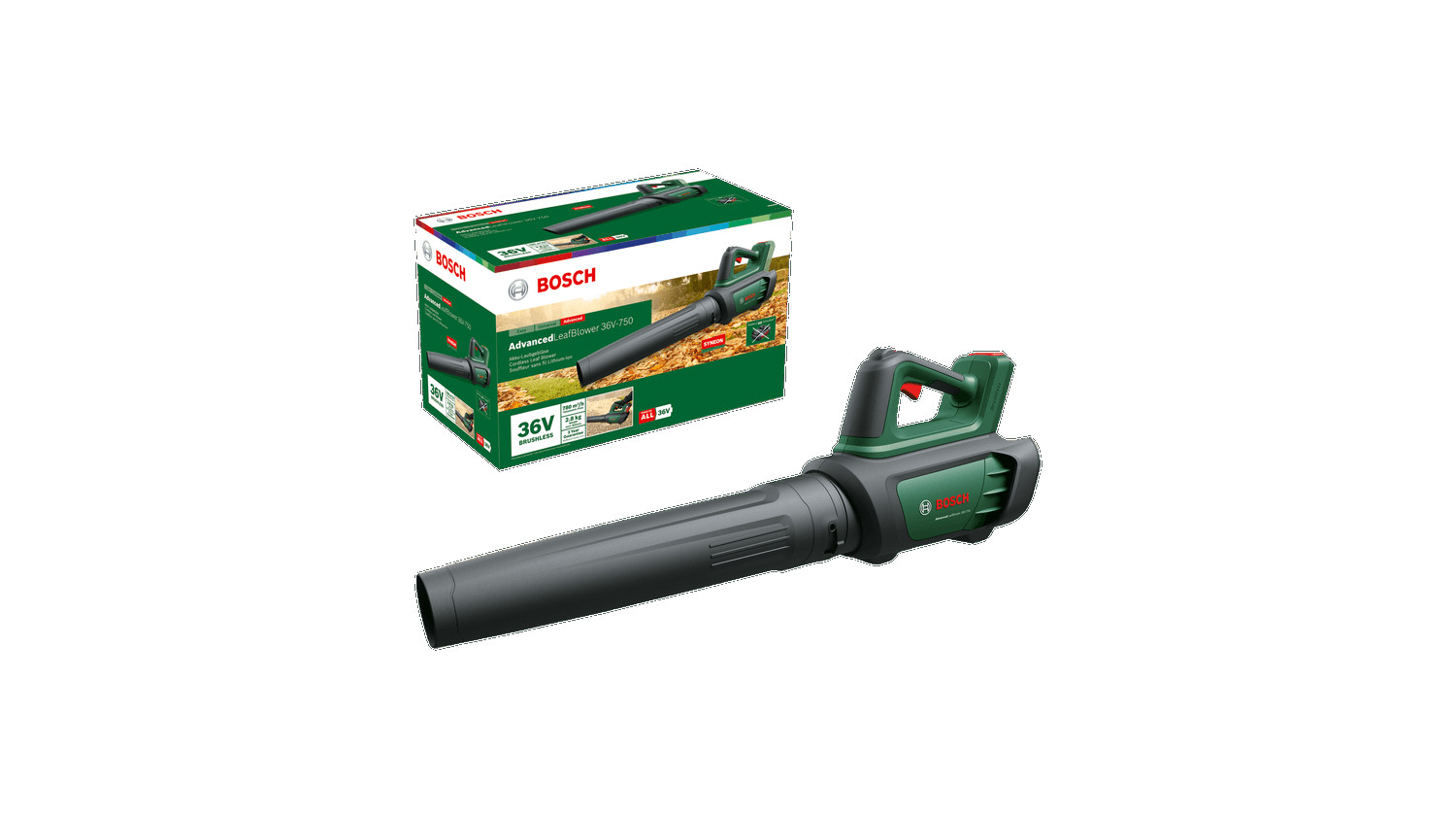 Akumulatora lapu pūtējs AdvancedLeafBlower 36V-750, 06008C6001 BOSCH