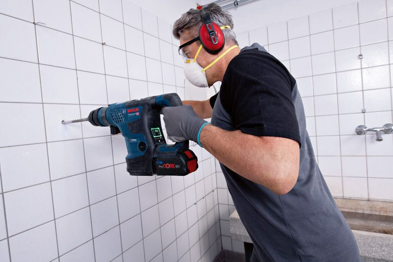 Cordless rotary hammer biturbo with sds plus GBH 18V-34 CF PROFESSIONAL, 0611914021 BOSCH