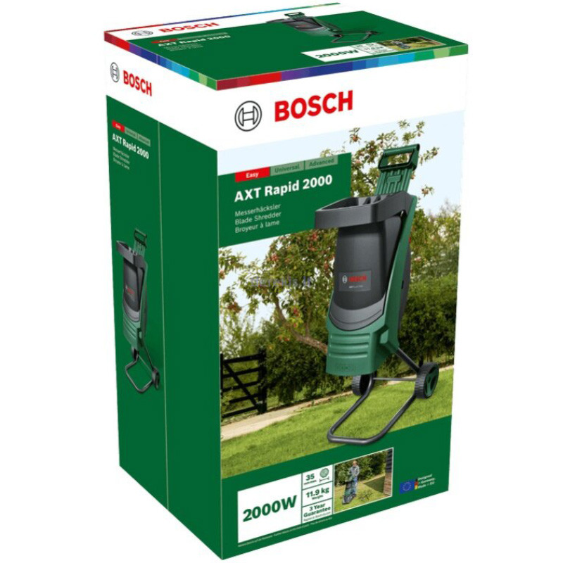 Zaru smalcinātājs AXT RAPID 2000, 0600853501 BOSCH