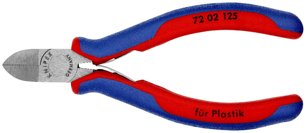 Plastmassi diagonaallõikurid 7202125 KNIPEX