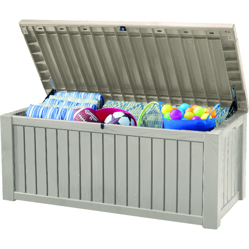 Uzglabāšanas kaste Rockwood Storage Box 570L krēmkrāsā, 29197729508, KETER