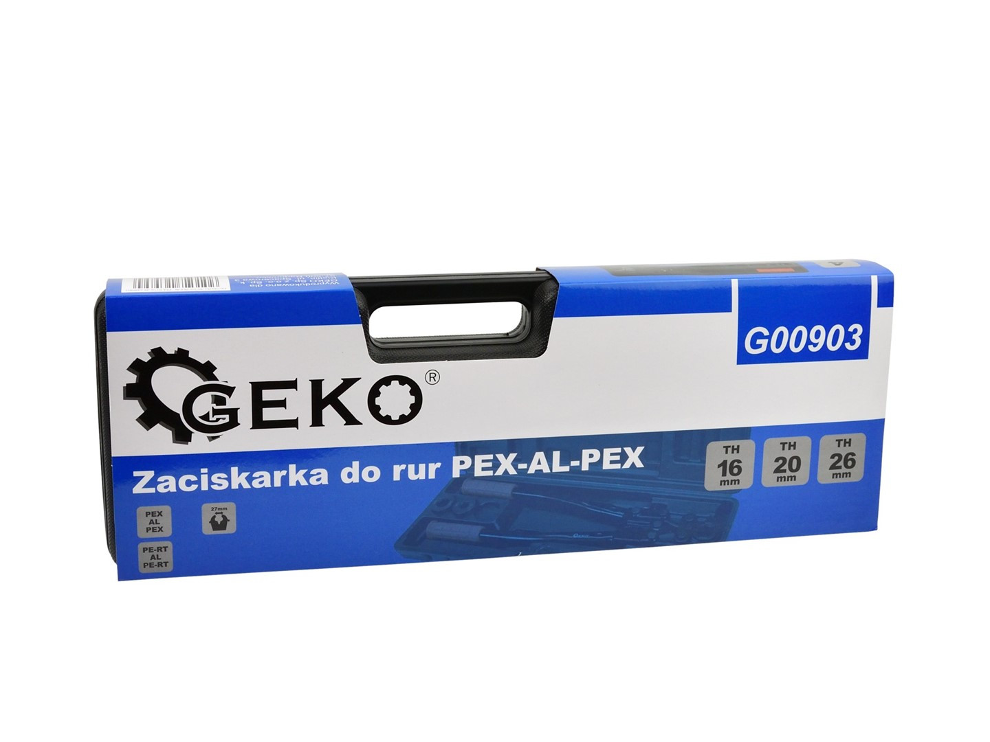 Cauruļu presēšanas instruments, G00903 GEKO