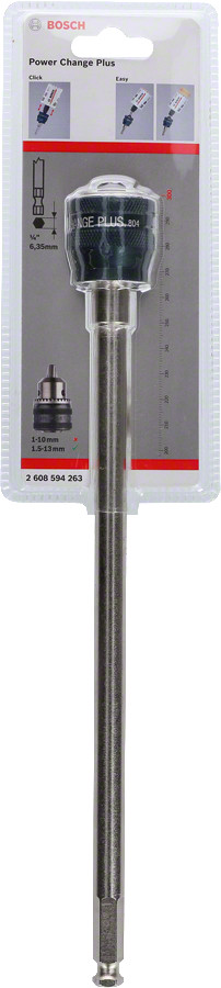 Bosch Power Change Plus sistēma urbjiem, precizitāte un izturība, 300 mm, 2608594263, BOSCH